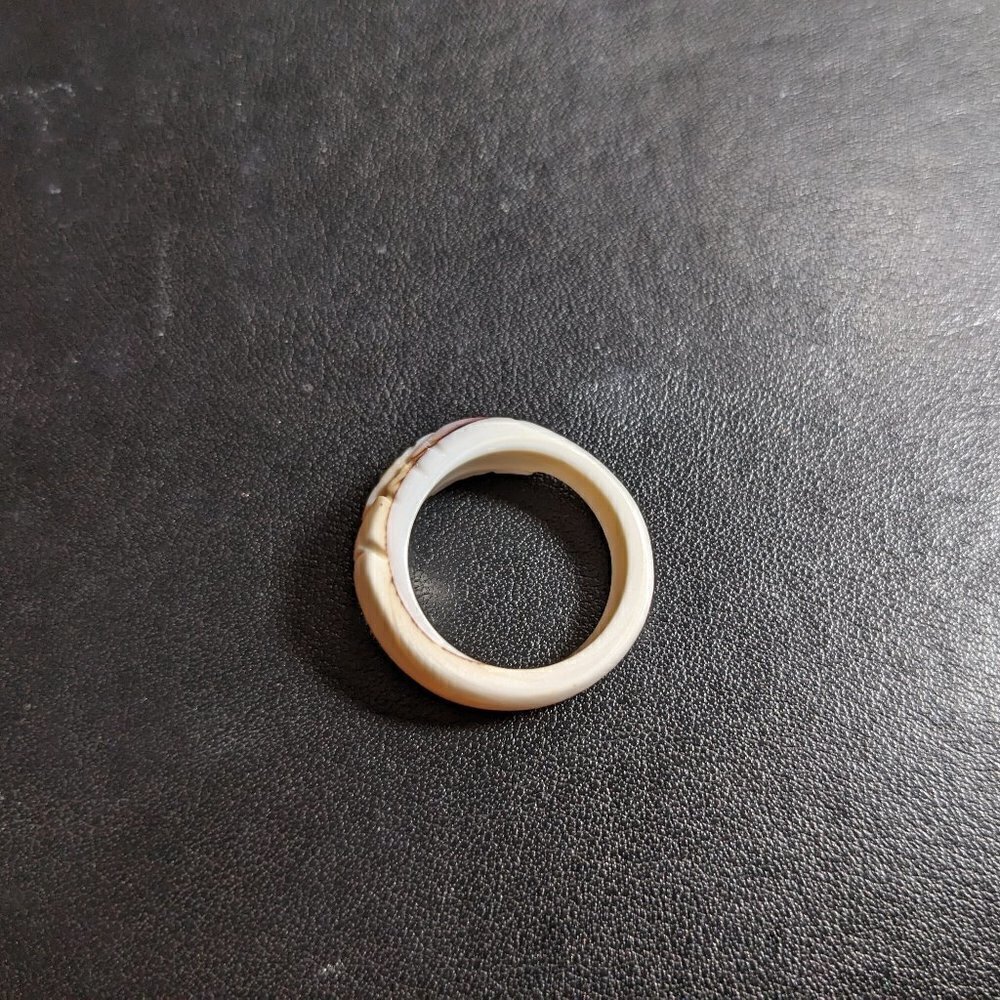 Hand-Carved Sea Shell Ring - Picture 11 of 13